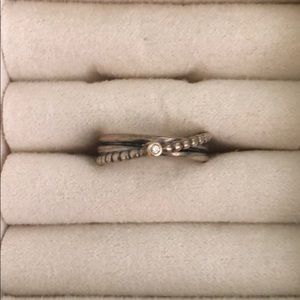 Pandora twist band ring